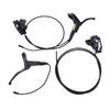 Four Piston Bike Hydraulic Brakes Set Universal Hydraulic Disc Brakes with Levers 160mm Rotors for Electric Bicycle
