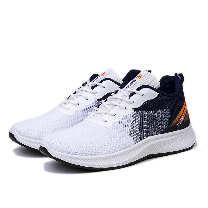 

Весенние новые мужские туфли, большие размеры, легкая спортивная обувь с плетением, мужская корейская версия, дышащая повседневная обувь для студентов 44