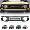 AMWMORV Jimny Sierra JB64 Front Grille JB74 Front Direct Easy Foreign Object Maintains Ventilation Garnish/Grill Cover/Fence, Black, Jimny/Sierra