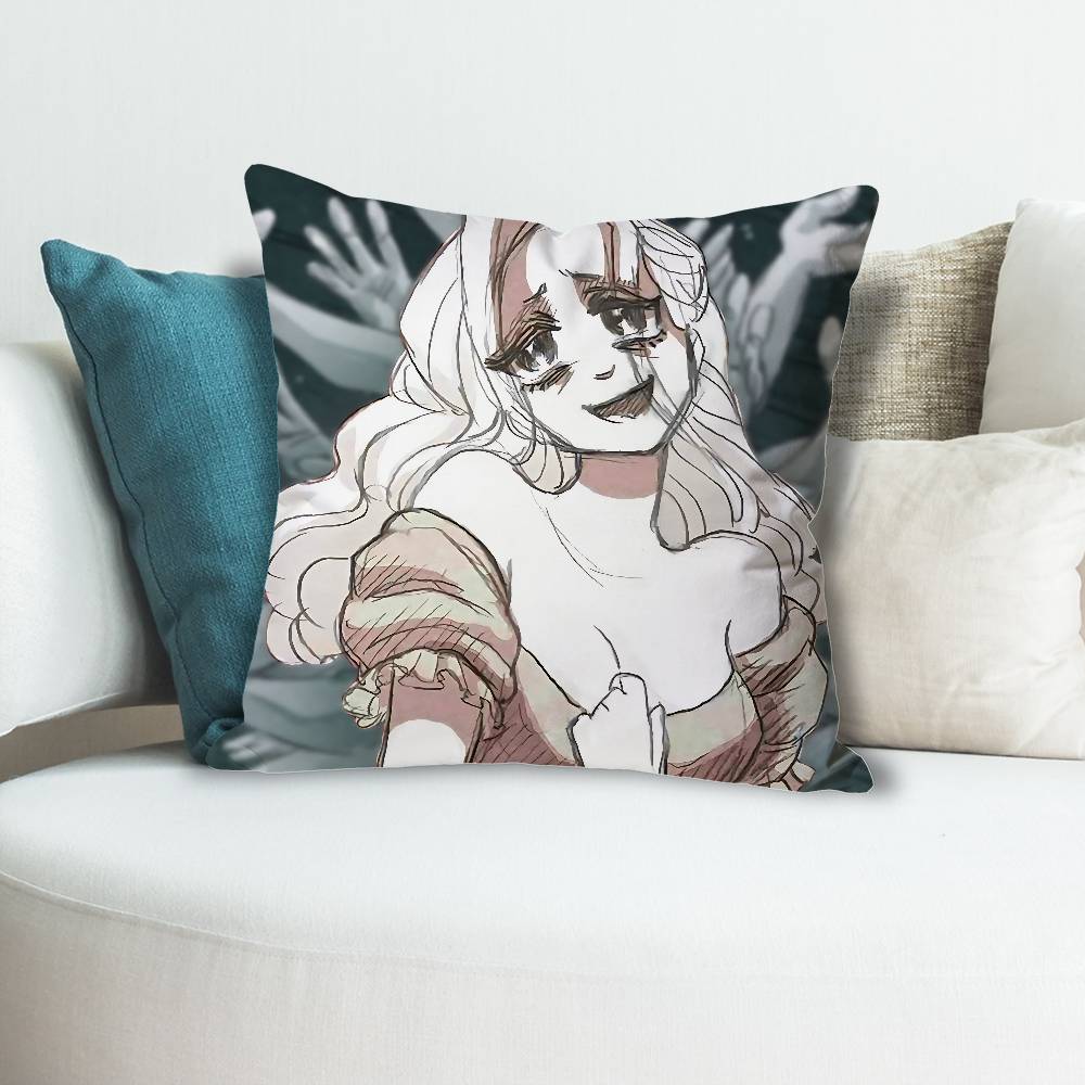 

Game SSlay The PPrincess Anime Celebrity Merchandise AllMatch Printed Pillow Case Sofa Car Office Room Decoration Protector 30x30 cm