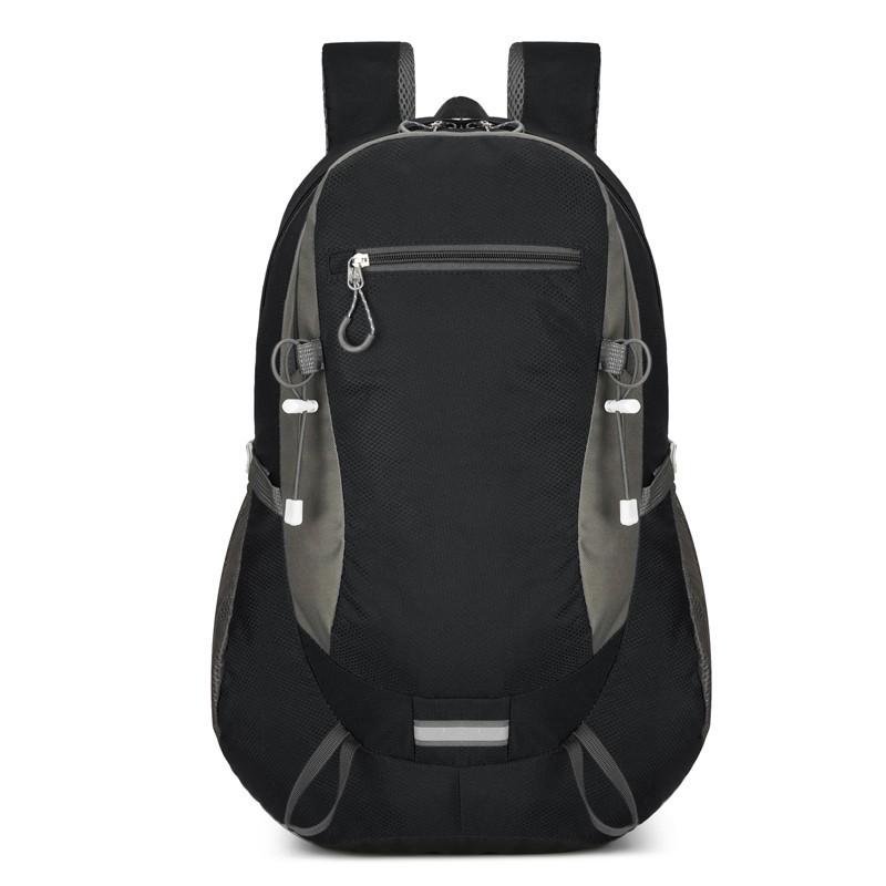 

2025 Nylon Water-Repellent Lightweight Hiking Backpack for Men & Women 20-35L чорний