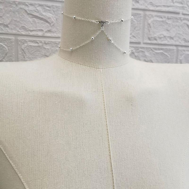 

Металлическое тело, бюст, цепочка, ювелирные изделия для женщин, сексуальный стиль, полые бикини, женская грудь