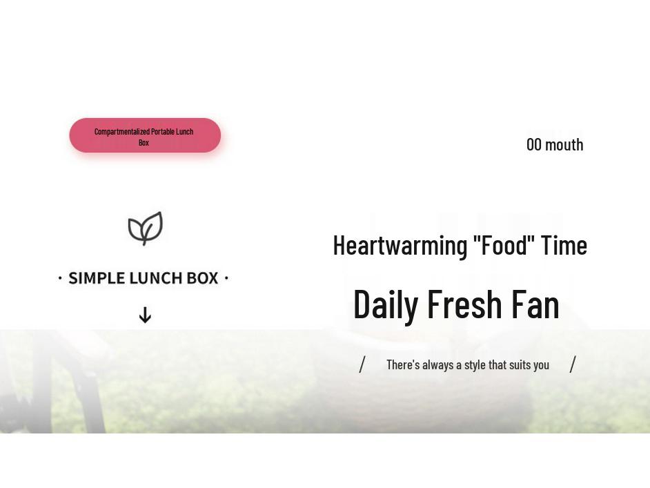 Portable Microwave-Ready Bento Box with Compartments for Students - Fresh-Keeping Salad & Snack Container