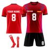Personalised Shirts Kit Mens Girls With Name Number Custom Football Jerseys For Boys Training Suit