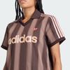 adidas Polo a Maniche Corte a Strisce Originals Top da Donna KD5450
