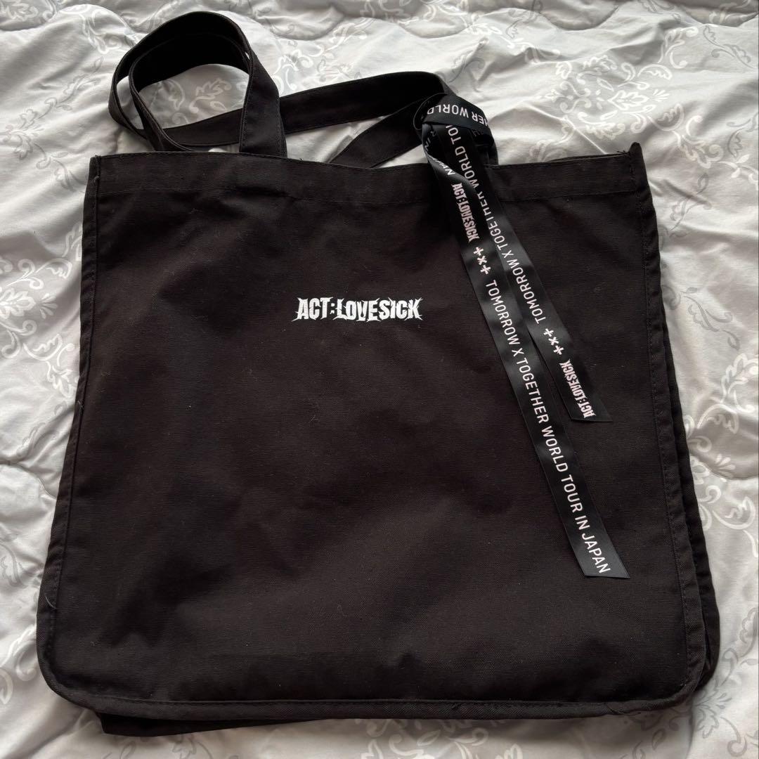 

[USED] TXT ACT:LOVESICK logo tote bag
