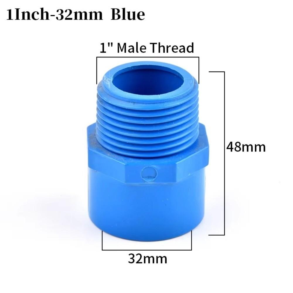 5Pcs Quick Connection Male Thread Connector Straight Pipe Connector  Water Supply Pipes