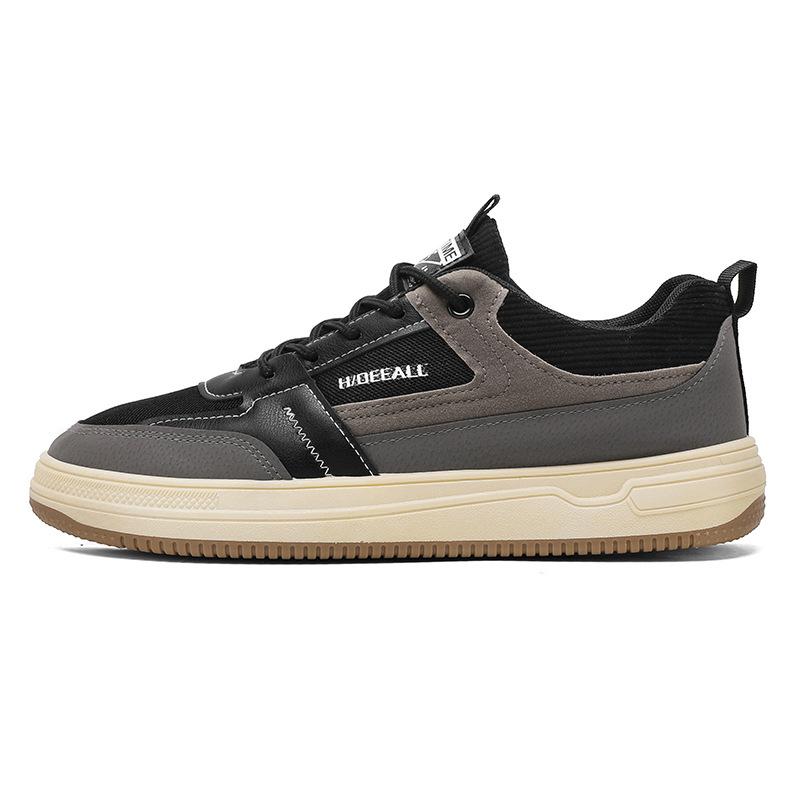 New Sporty Casual Board Shoes Summer Anti-slip and Durable Men's Versatile Low-top Trendy Net Shoes, Breathable Shoes M1007