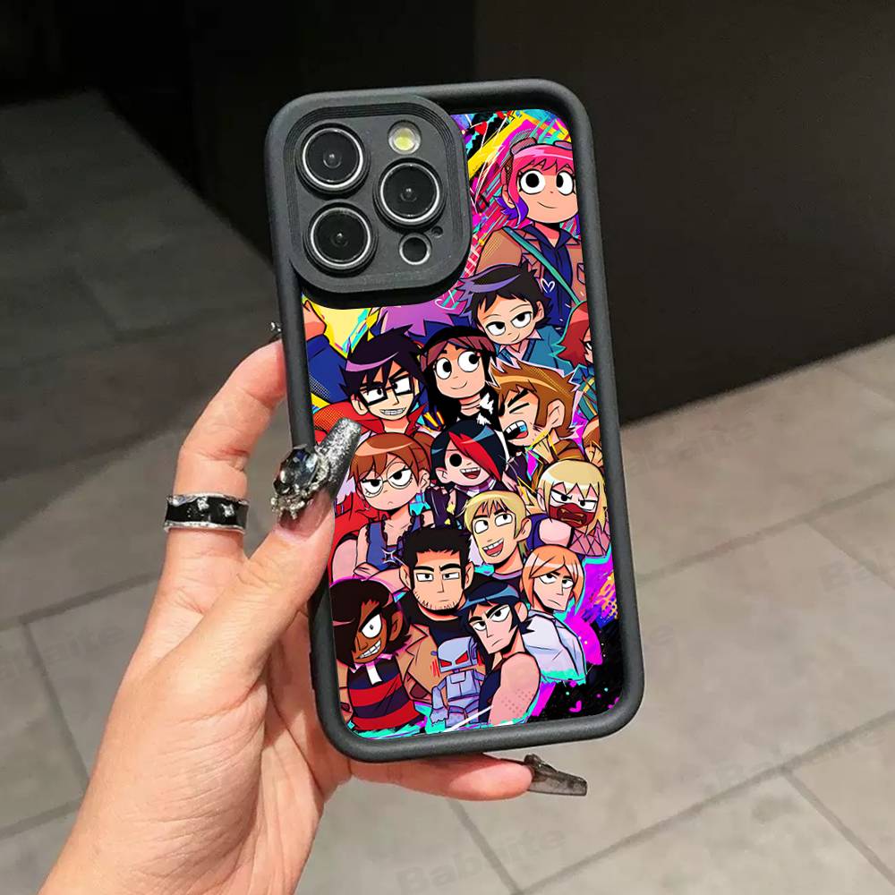 Comedy Film Scott Pilgrim VS The World TPU Phone Cover For Iphone 17 16 15 14 13 12 11 Pro Max Plus Case Cover