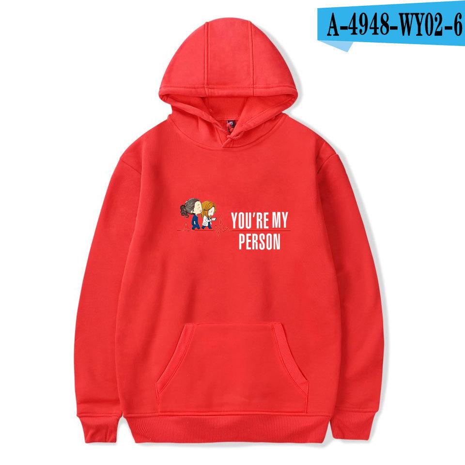 Unisex Grey's Anatomy Hoodie - Stylish Hooded Sweatshirt for Winter