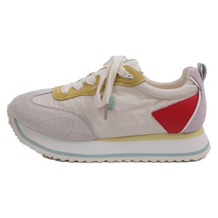 Retro Waffle Cortez Women's Summer New Thick Bottom Increased Colorblock All-Matching Casual Sports Dad Shoes