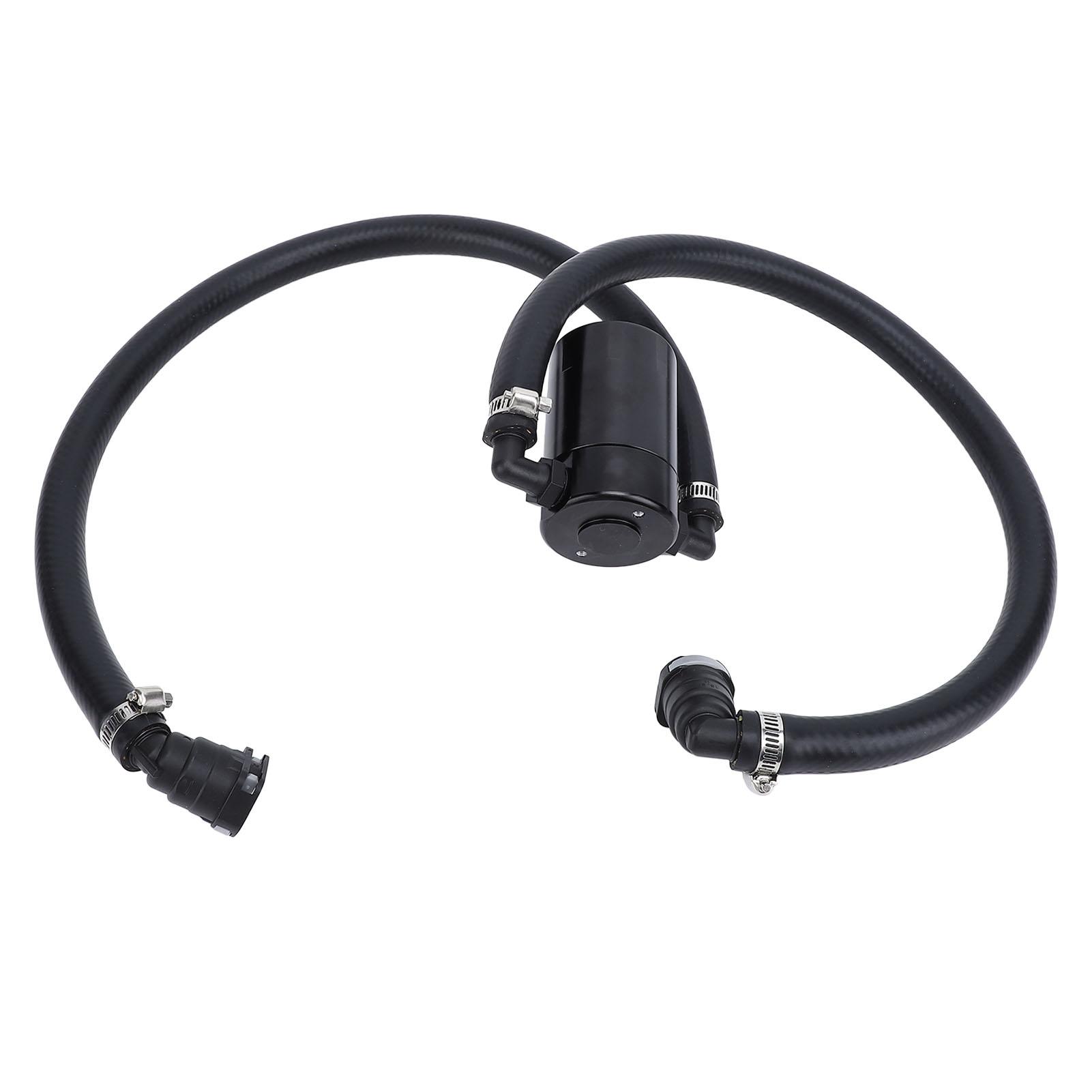 Маслоуловитель 3 унции из алюминиевого сплава с фильтром, сепаратор масло-воздуха, комплект маслоуловителя с шлангом для Expedition 3.5L EcoBoost 2018 -