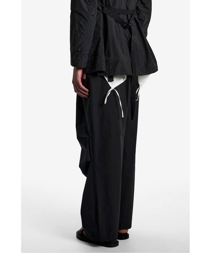 Jaa [Jaah] Women'S Belted Parachute Pants_Black