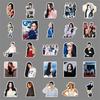 50 ITZY Graffiti Stickers - Personalized Korean Girl Group Lee Chae-ryeong Decals for Phones and Motorcycles