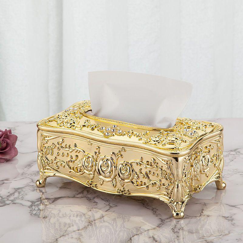 European-Style Creative Tissue Box for Home, Living Room, or Dining Table Decor