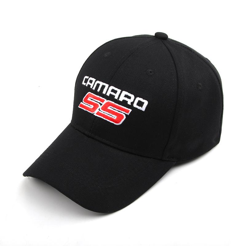 Lbfx9 Car Badge for Chevrolet Corvette SS Emblem Casual Cotton Baseball Cap Men Women Embroidery Truck Driver Outdoor Travel Sport Hat