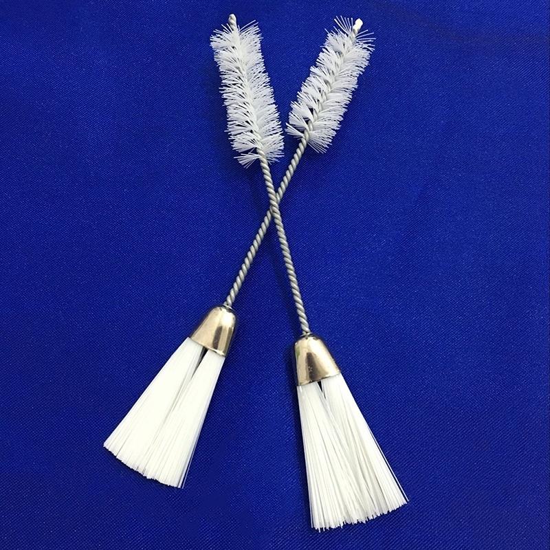 2 Pcs Dual End Sewing Machine Computer Keyboard Cleaning Brush