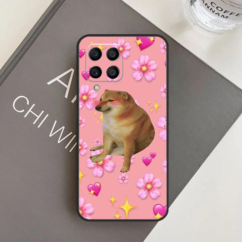 Lustige Cheems Doge Hülle Für Samsung Galaxy M11 M21 M31 M20 M23 M54 M14 M34 M13 M52 M32 M12 M16 M36 M56 M15 M55