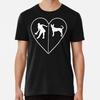 Love of Pickleball and Dogs Premium T-Shirt S To 5XL Made In the AU/USA T-Shirt
