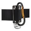 Sankyo Corporation DBLTACT Movable Carabiner Tool Holder Lightweight Aluminum Gunmetal <Curved Gate> DT-ATM-G