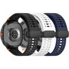 Silicone Sport Replacement Straps  For Samsung Galaxy Watch 8 Classic  / Watch 8 40mm  44mm, Magnetic Folding Clasp  ,3-Piece