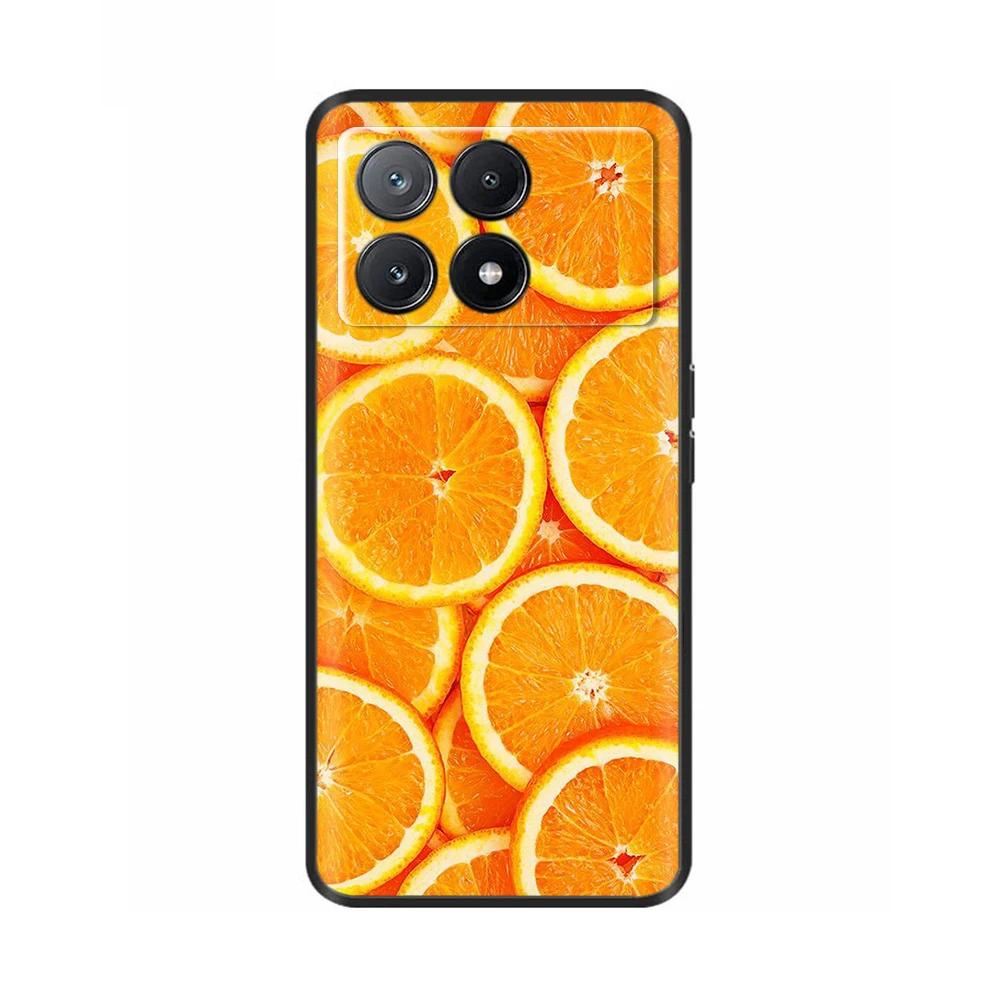 Case For Poco X6 Pro Phone Back Cover For Poco X6 Neo Pocox6 Pro 5G Soft Black Silicone Bumper Shockproof Protective Shell Cases