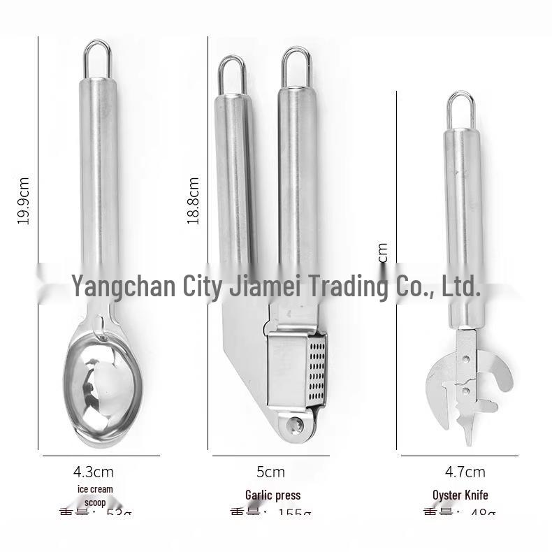 Stainless Steel Ice Cream and Fruit Scoop - Multi-functional Kitchen Tool