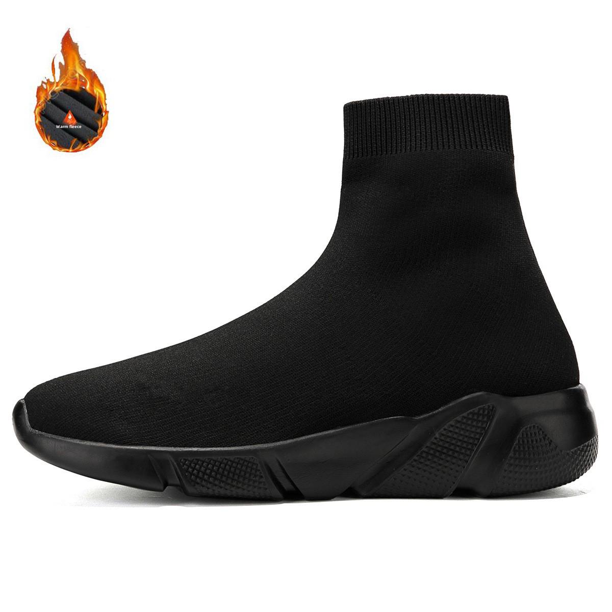 

Женские весенне-летние высокие повседневные кроссовки-носки, больших размеров, унисекс, спортивные кроссовки для пап 43