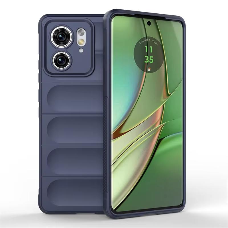 Für Motorola MOTO Edge 40 Edge 2023 5G Rückseite Weiches flüssiges Silikon Anti-Fall Stoßfest Schützen Funda Coupe Hüllen