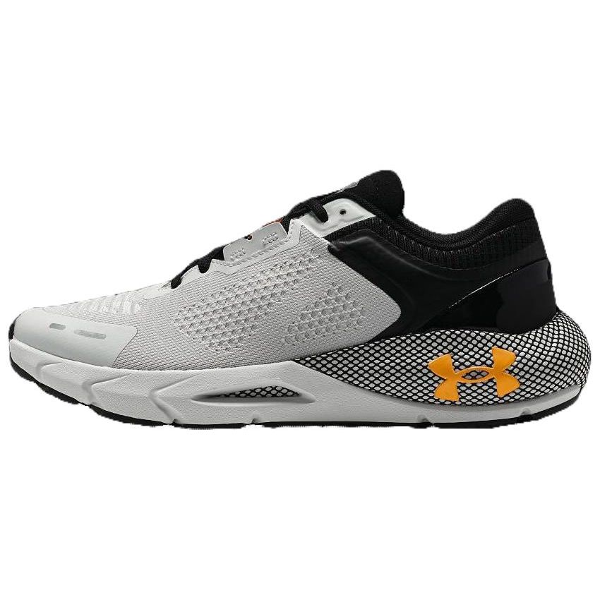 Under Armour HOVR Phantom Comfortable Cushioning Breathable Low-Top Running Shoes Men sneaker White Black 3028443-300