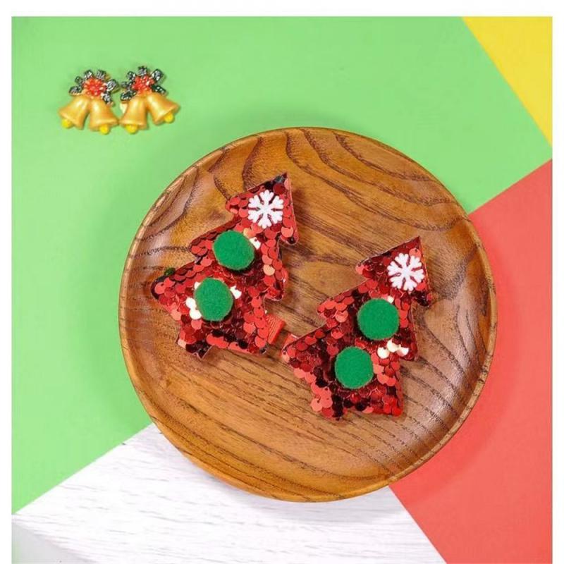 Cartoon Weihnachten Kopfschmuck Niedliche Hirschohr Geweih Haarnadeln Haarspangen Weihnachtsmann Schneemann Stirnband Haarband Kinder Kopfschmuck