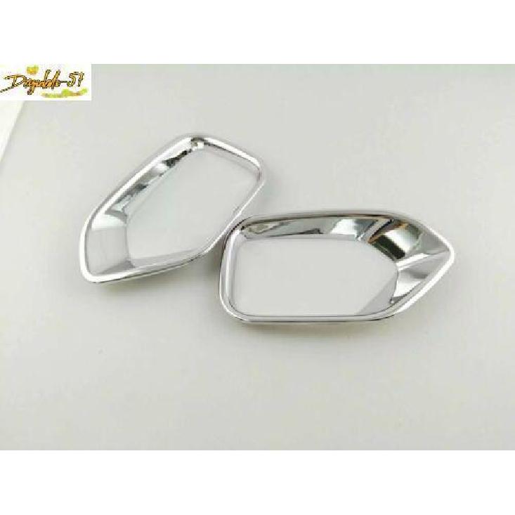 ABS Chrome Rear Fog Light Lamp Trim Cover Molding For Subaru Outback 2015-