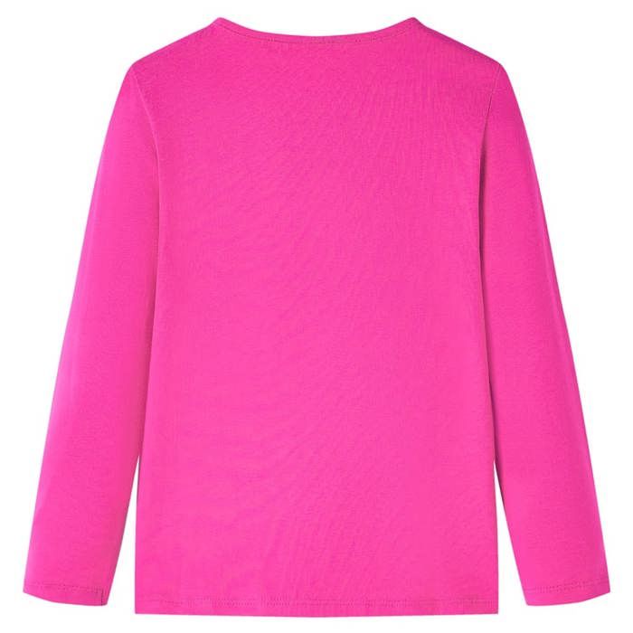 Kids' Long-sleeved T-shirt Dark Pink 92/104/116/128/140