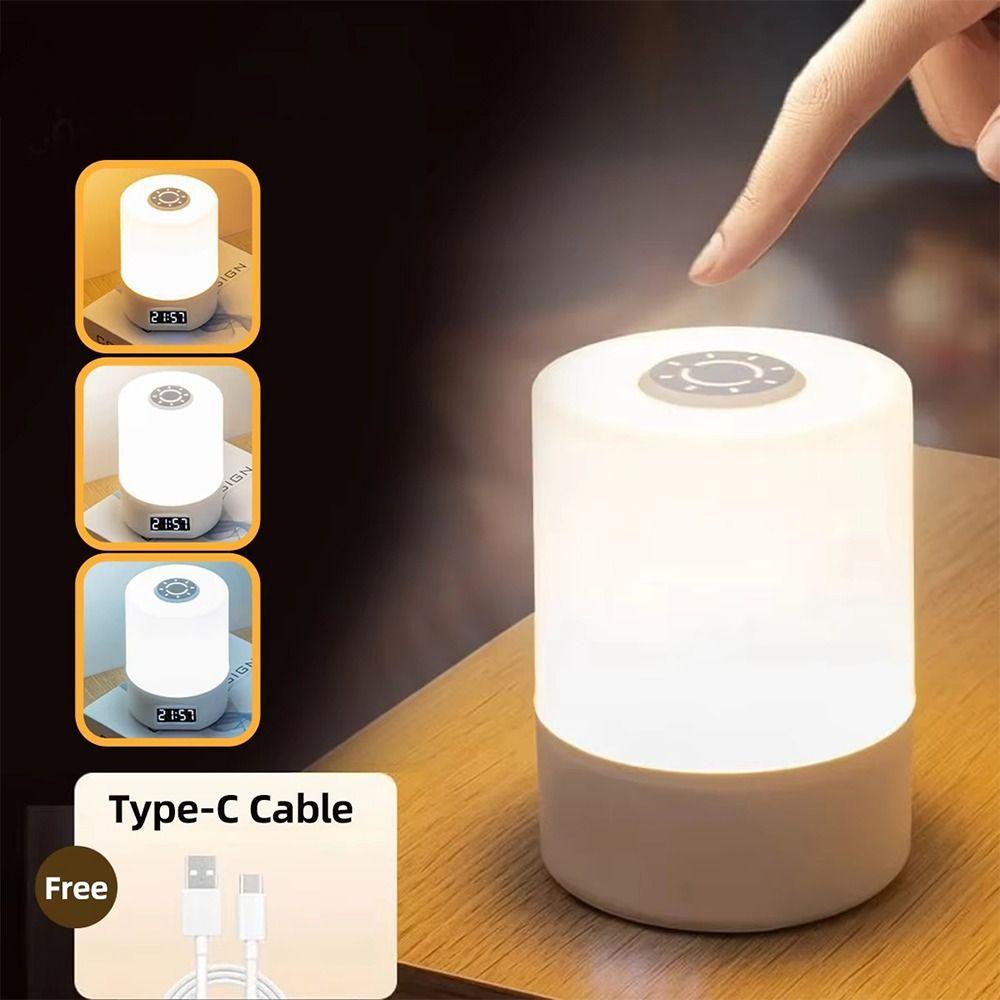 Remote Control Night Light Touch Control Table Lamp Energy-Saving Bedside Lamp  Home Decor