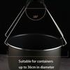 Nerezový klip na misku proti opaření, Kuchyňský pomocník, Klip na misku, Domácí klip na talíř, Klip na talíř nádobí, Kleště na talíř