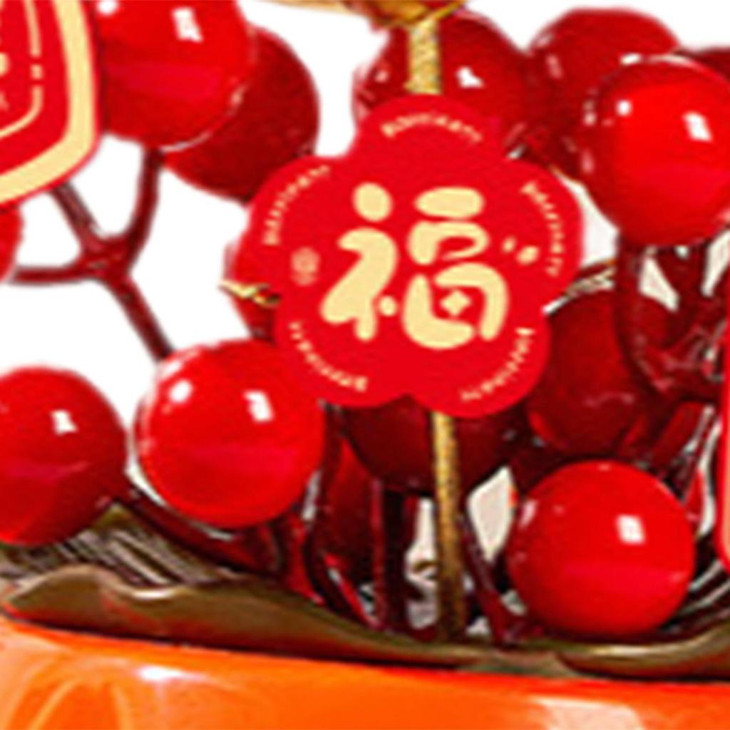 Chinese Lunar New Year Decoration Tabletop Ornament Artificial Flower Bouquet