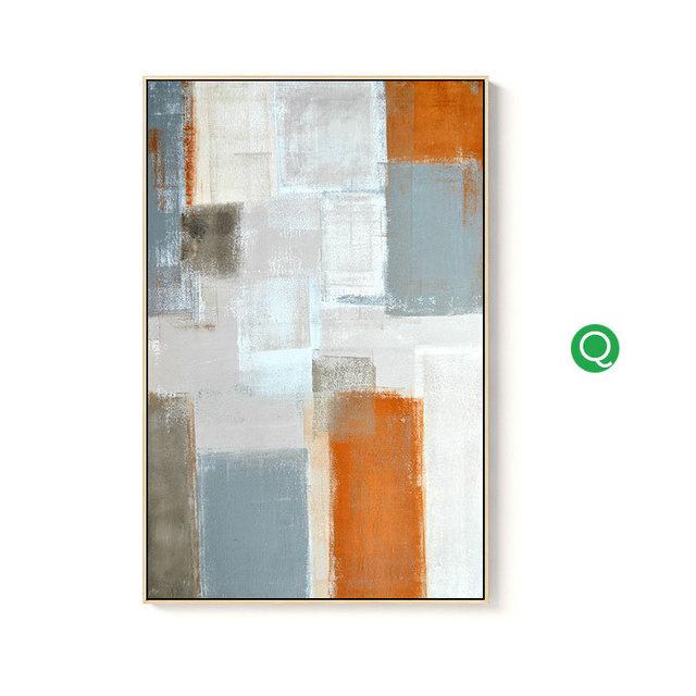 Galben strălucitor Grunge Geometrie abstractă Decor modern Poză Canvas Wall Art Poster Camera Hotel Decoration