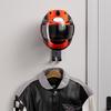 1/2Pcs New Motorcycle Helmet Rack Versatile Hanger Solid Helmet Holder With Hook Home Wall Mount Motorcycle Helmet Display Stand