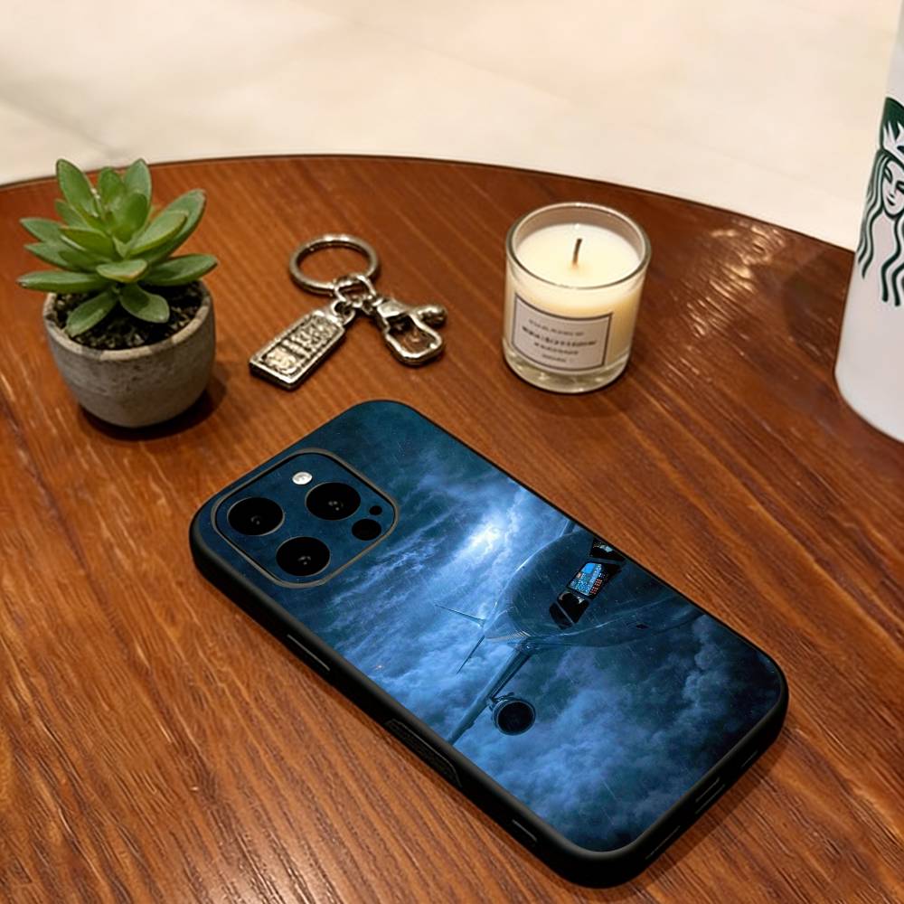 

Чохол для телефону Літак Силіконовий М який Для IPhone 17 16 15 14 13 12 11 X XR Plus Pro Max Plus iPhone16Se4