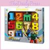 Jucărie Robot Transformator Număr Magic Digital Învață Litere Cifre Culori