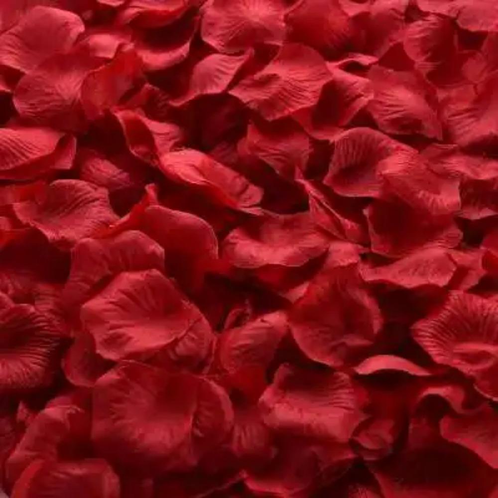 100/500/1000pcs Artificial Rose Petals Romantic Artificial Flower Silk Petals Valentine Day Wedding Flower Petal Decoration