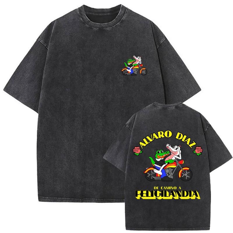Rapper P-Pubblica i Vestiti da Uomo Lavaggio Vintage di M-Malone 2024 Maglietta Homme Magliette Grafiche Uomo T-Shirt da Uomo Ropa Hombre 50804