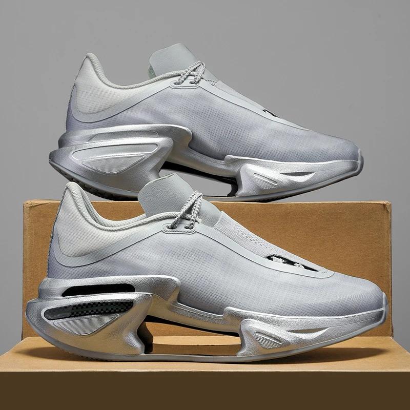 New Running Shoes for Men and Women Carbon Plate Stable Support Non-Slip Rebound Breathable Thick-Soled Sports Shoes