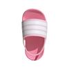 New Adidas Adilette Toddler Shoes Transparent Pink/Cloud White/Bliss Pink Infant And Toddler JR5326