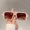 1/3 Pcs Trendy Square Decoration Shades Retro Oversize Gradient Women Sunglasses Men's Brand Sun Glasses for Driving Fishing