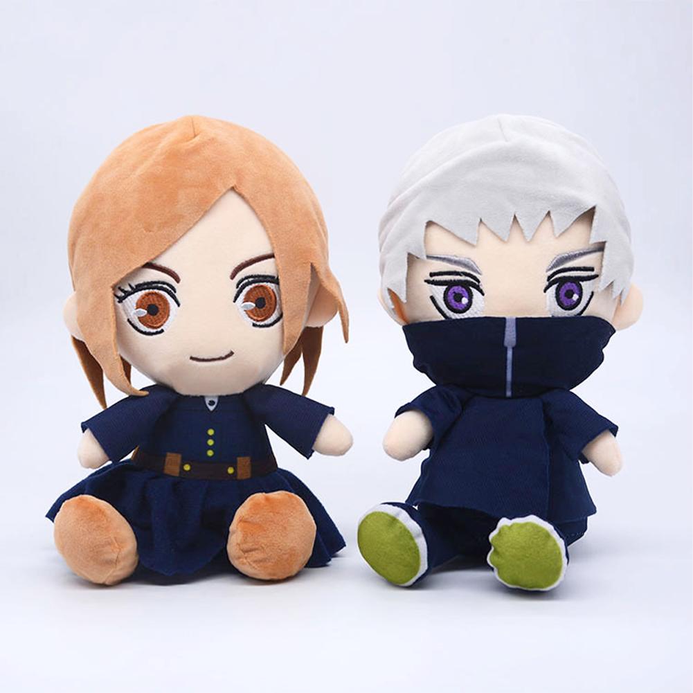 20cm Anime JJK Figures Gojo and Geto Suguru Plush Doll Itadori Yuji Inumaki Toge plushies cute Pillow Toy Home Sofa decor Gift