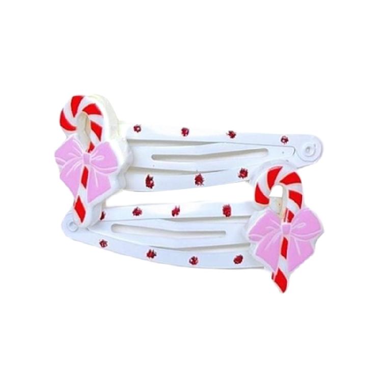 Popular Christmas Hair Clip Nonslip Strong Clip Christmas Theme Designs For Women and Child Everyday Hair Ornament 1Pair