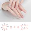 1 Set with Nail Full Reusable Gloss Artificial Coverage DIY Glue Stars Moon Clear Fake