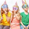 6/8/10/12/16 Stück Partydekorationen Zeichentrick Meerjungfrau Papierbrillen Papier Bunte Partymasken Tier-Papiermasken Kind