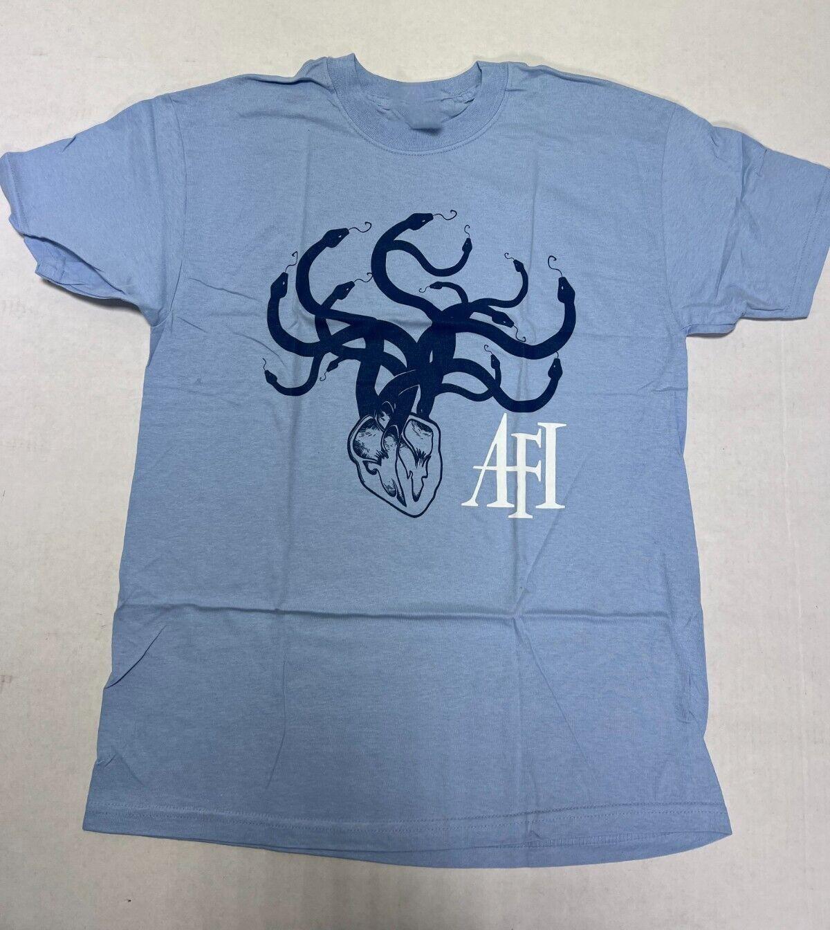 SNAKES TREE NONE AFI Band Shirt Short Sleeve Blue Unisex S-5XL EM0926 XXXXL